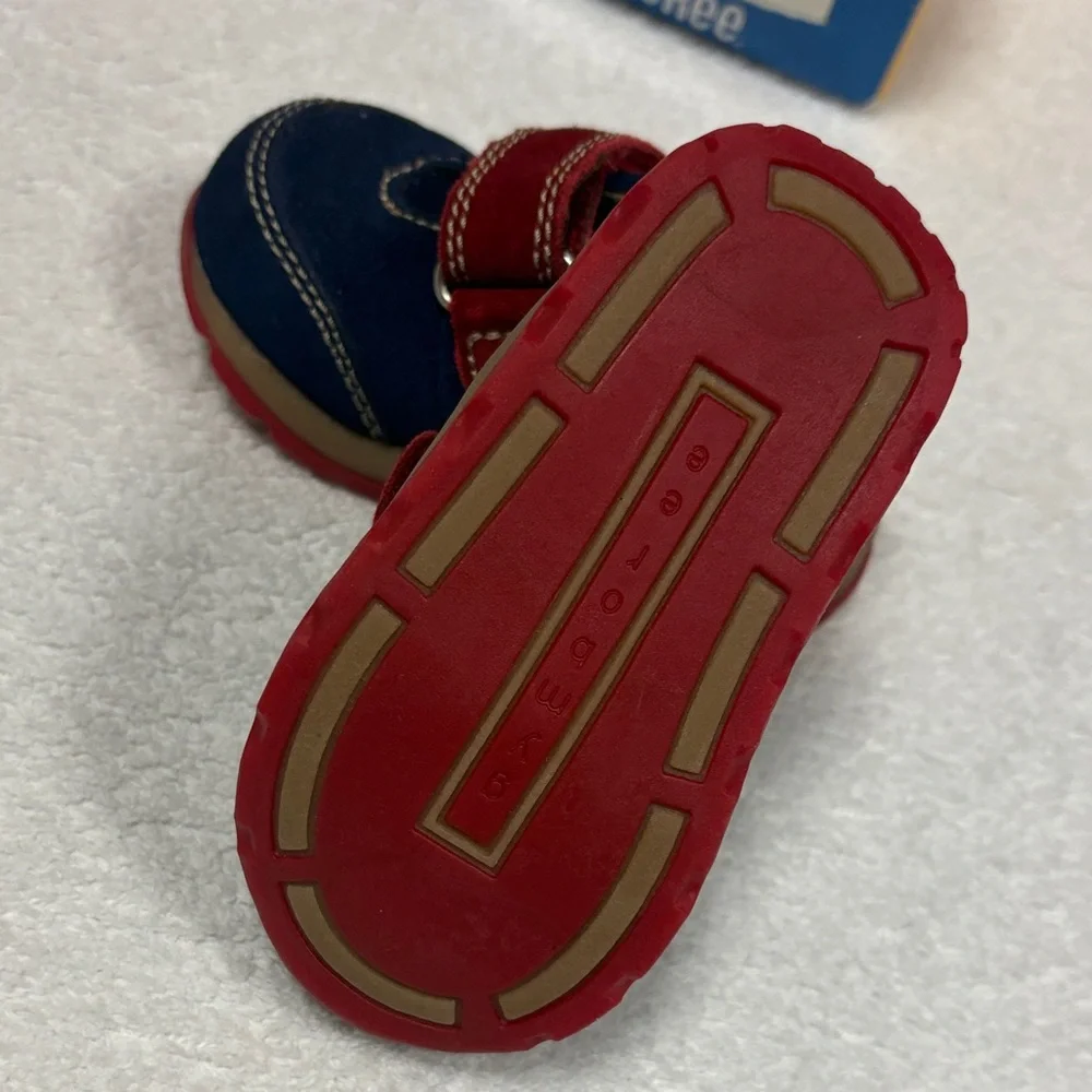Gymboree Navy and Red Baby Walkers vintage Y2K nwt